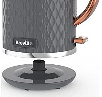Breville Curve Jug Kettle, 3000 W, Litres (Grey Rose Gold